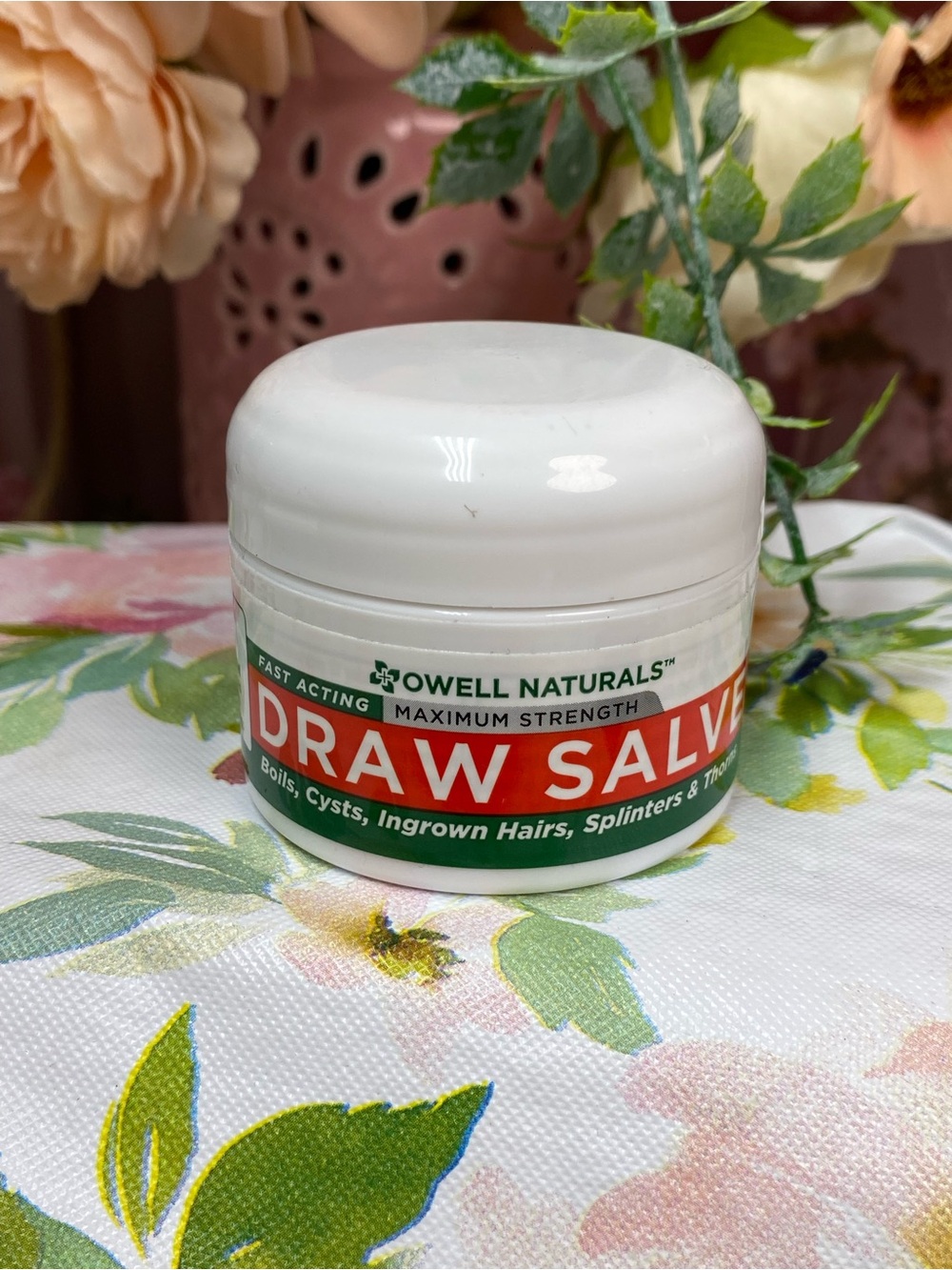 Draw Salve - White Jar, Fast Acting Maximum Strength
